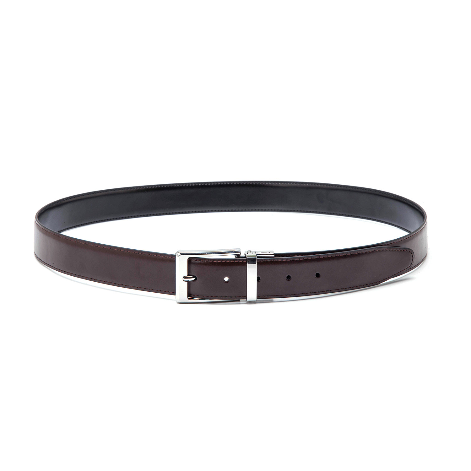 Leather Reversible Dress Belt 1136 // Black + Brown - Braveman - Touch ...