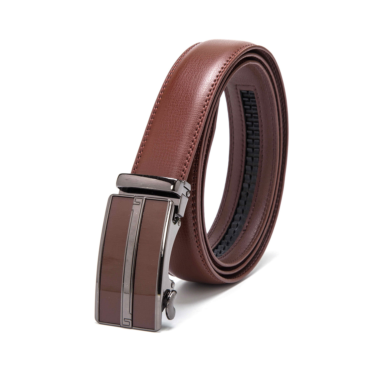 Leather Buckle Dress Belt 2057 // Cognac - LandMark - Touch of Modern