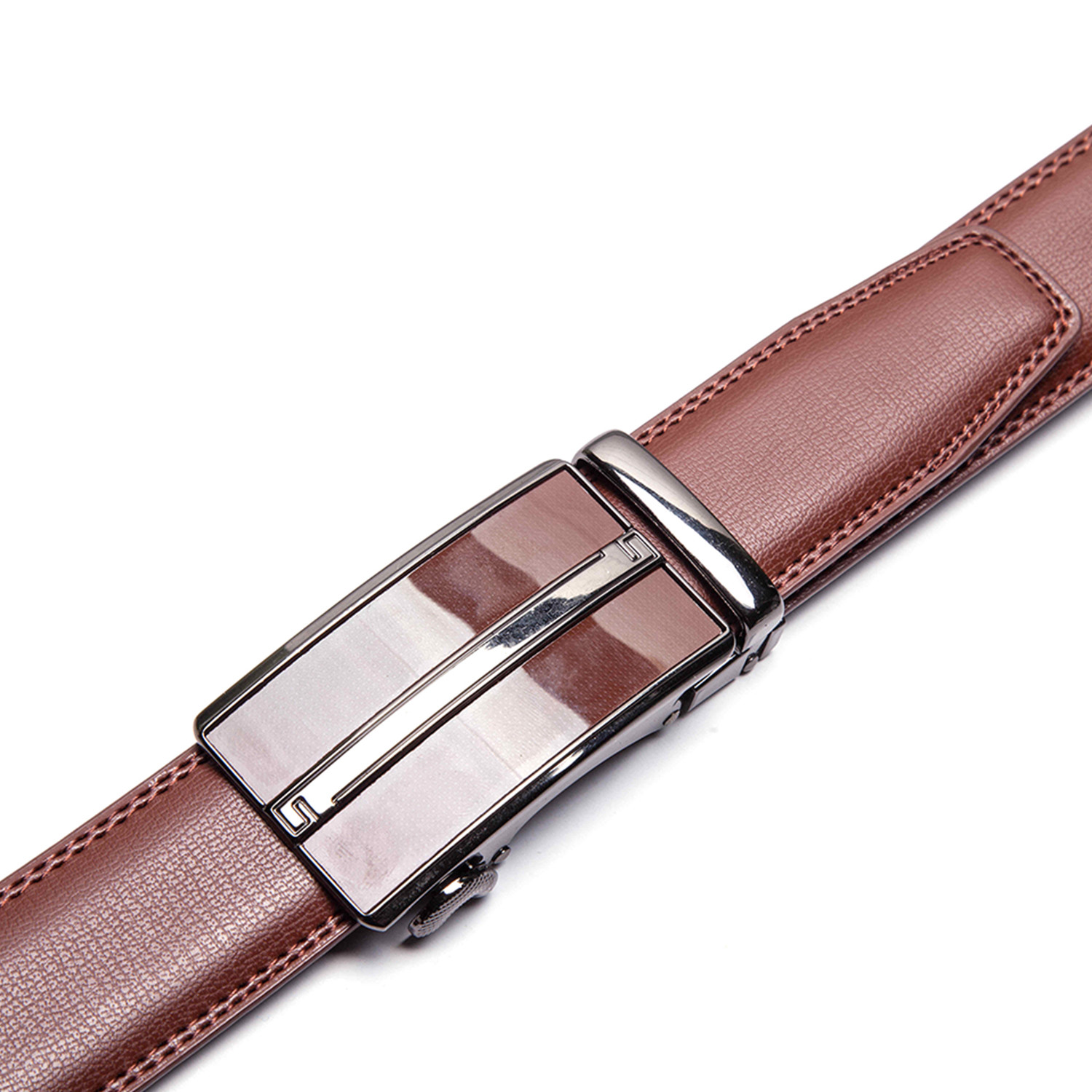 Leather Buckle Dress Belt 2057 // Cognac - LandMark - Touch of Modern