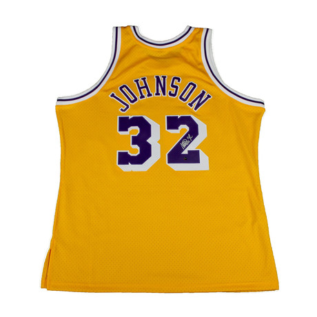 Magic Johnson Signed LA Lakers Jersey