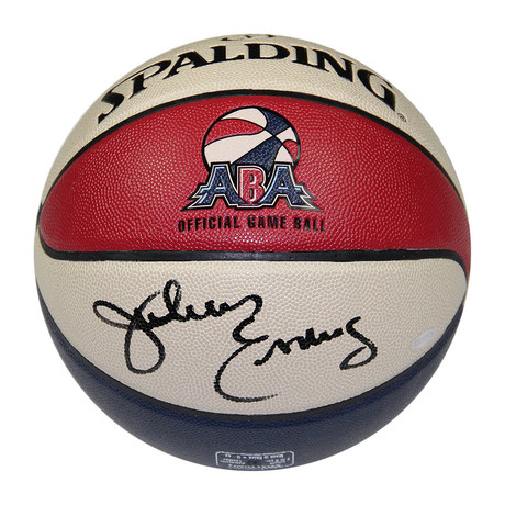 Signed ABA Basketball // Julius Erving