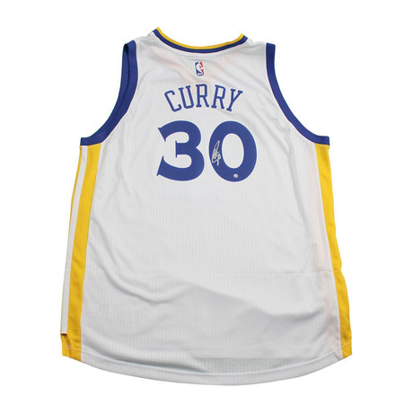 Stephen Curry Signed Golden State Warriors Jersey