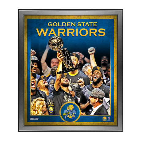 2018 NBA Champion Golden State Warriors // 16" x 20" Framed Photo