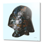 Floral Darth (12"H x 12"W x 0.75"D)