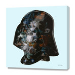 Floral Darth (12"H x 12"W x 0.75"D)