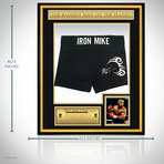 Mike Tyson Signed Trunks (Without Frame)