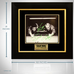 Color Of Money // Tom Cruise + Paul Newman + Martin Scorsese Signed Photo // Custom Frame