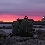 Roll-Top Scout Pack (Olive Drab)