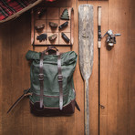 Deluxe Roll-Top Scout Pack (Olive Drab)