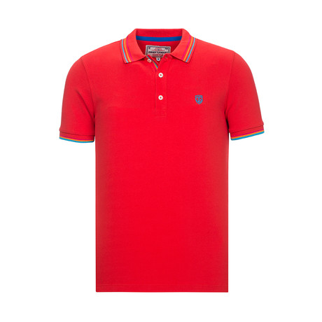Axon Short Sleeve Polo // Red (XS)