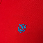 Axon Short Sleeve Polo // Red (M)