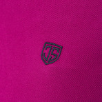 Geoffrey Short Sleeve Polo // Purple (S)