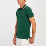 Langdon Short Sleeve Polo // Dark Green (S)