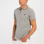 Langdon Short Sleeve Polo // Gray (XS)