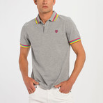 Langdon Short Sleeve Polo // Gray (S)