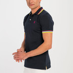 Langdon Short Sleeve Polo // Navy (S)
