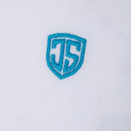 Langdon Short Sleeve Polo // White (M)