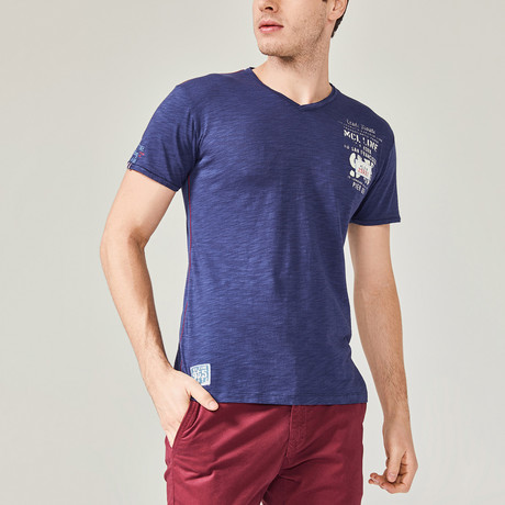Davis T-Shirt // Navy (S)