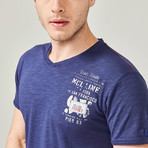 Davis T-Shirt // Navy (L)