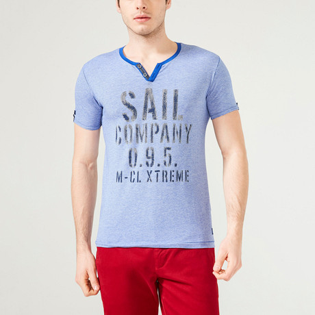 Asher T-Shirt // Sax (S)