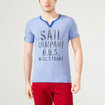 Asher T-Shirt // Sax (2XL)