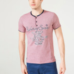 Blake T-Shirt // Burgundy (XL)