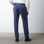 Modern Fit Pinstripe Suit // Blue (US: 42R)