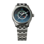 Traser P59 Aurora GMT Blue Chronograph Quartz // 107036