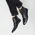 High Brogue Boot // Antique Ink Wash (Euro: 41)