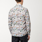 Fitted All-Over Printed Shirt // Sparrow (M)