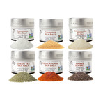 Salty & Sweet // Finishing Sea Salts for Fruits & Desserts // Set of 6