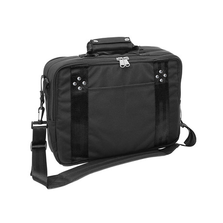 Dual Access Shoulder Bag (Black)