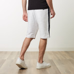 Fleece Shorts // Bianco (L)