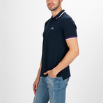 Denver Short Sleeve Polo Shirt // Navy (L)