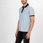 Boise Short Sleeve Polo Shirt // Blue + Black (2XL)
