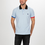 Frankfort Polo Shirt SS // Blue (L)