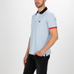 Frankfort Polo Shirt SS // Blue (L)