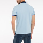 Baton Rouge Polo Shirt SS // Blue (S)