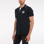 Boston Short Sleeve Polo Shirt // Navy (S)