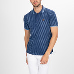 Saint Paul Short Sleeve Polo Shirt // Marine Blue (M)