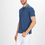 Saint Paul Short Sleeve Polo Shirt // Marine Blue (S)