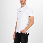 Jackson Polo Shirt SS // White (M)