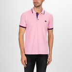 Albany Polo Shirt SS // Pink (3XL)