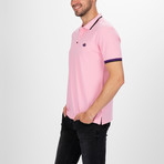 Albany Polo Shirt SS // Pink (2XL)