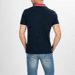 Salem Short Sleeve Polo Shirt // Navy (L)