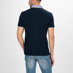 Columbia Short Sleeve Polo Shirt // Navy (M)