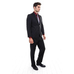 Ivan 2-Piece Slim Fit Suit // Black (US: 48R)