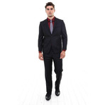 Ivan 2-Piece Slim Fit Suit // Black (US: 54R)