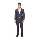 Faustino 2-Piece Slim-Fit Suit // Smoked (US: 48R)