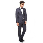 Faustino 2-Piece Slim-Fit Suit // Smoked (US: 56R)